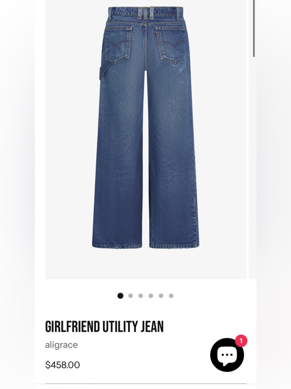 Aligrace girlfriend utility Jean